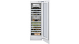 Vario wine climate cabinet 400 series fully integrated, with glass door Niche width 61 cm, Niche height 213.4 cm RW464261 RW464261-2