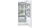 400 series Vario built-in fridge with freezer section 212.5 x 75.6 cm flat hinge RC472301 RC472301-1