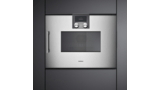200 series Combi-microwave oven 60 x 45 cm Door hinge: Right, Gaggenau Metallic BMP250110 BMP250110-3