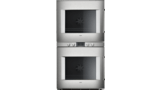 400 series Double oven Metallic, width 76 cm, Door hinge: Left BX481111 BX481111-2