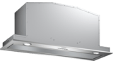 200 series Canopy cooker hood 86 cm clear glass silver printed AC200190 AC200190-1