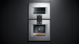 400 series Combi-microwave oven 60 x 45 cm Door hinge: Right, Stainless steel behind glass BM450110 BM450110-3