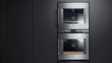 400 series Double oven Metallic, width 76 cm, Door hinge: Right BX480111 BX480111-2