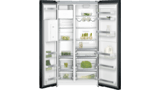 200 series Side-by-side fridge-freezer 175.6 x 91.2 cm Black RS295355 RS295355-4