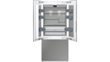 400 series Vario fridge-freezer combination 212.5 x 90.8 cm flat hinge RY492504 RY492504-2