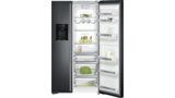 200 series Side-by-side fridge-freezer 175.6 x 91.2 cm Black RS295355 RS295355-1