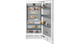 Serie 400 Vario Einbau-Kühlschrank mit Gefrierfach 212.5 x 90.8 cm Flachscharnier mit Softeinzug RC492304 RC492304-1