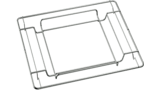wire shelf stainless steel, dishwasher suitable GN010330 GN010330-1