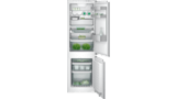 200 Series Vario Built-in fridge-freezer with freezer at bottom 177.2 x 55.6 cm soft close flat hinge RB287503 RB287503-1