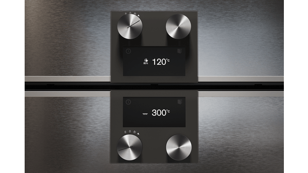 400 series Oven 76 x 67 cm Door hinge: Right, Stainless steel behind glass BO480112 BO480112-3