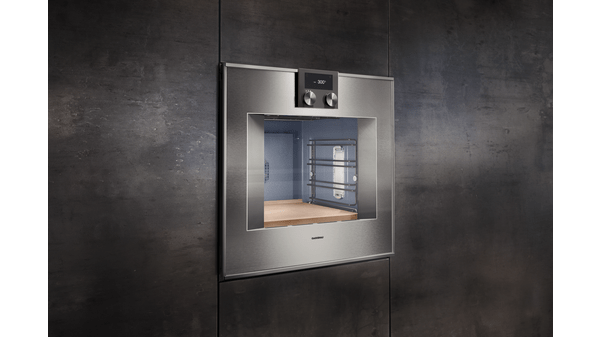 400 series Oven 60 x 60 cm Door hinge: Right, Stainless steel behind glass BO470112 BO470112-4