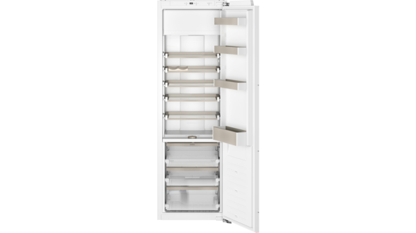 200 series Vario built-in fridge with freezer section 177.5 x 56 cm soft close flat hinge RT289200 RT289200-2