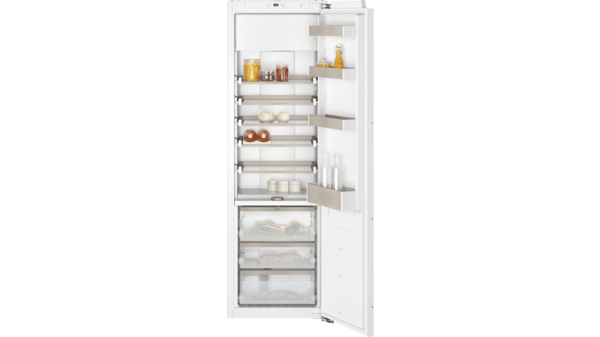 200 series Vario built-in fridge with freezer section 177.5 x 56 cm soft close flat hinge RT289200 RT289200-1