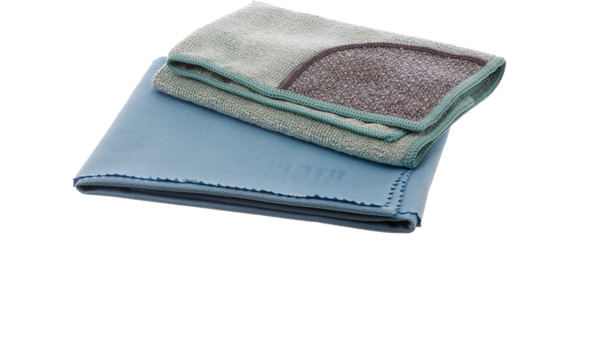 Microfiber E-Cloth set for stainless steel and glass 00312327 00312327-1
