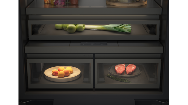 Vario cooling Expressive series Fridge-freezer combination 212.3 x 89.4 cm soft close flat hinge RVY497190 RVY497190-5