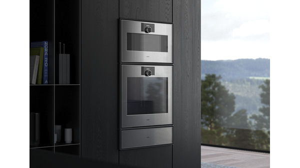 Gaggenau Expressive series combi-steam oven 76 x 45 cm door hinge: left GS481120 GS481120-3
