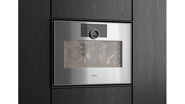 Gaggenau Expressive series combi-steam oven 60 x 45 cm door hinge: right GS450120 GS450120-11