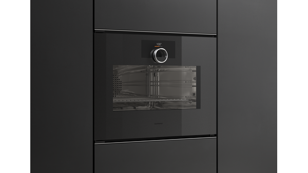 Minimalistic series combi-steam oven 60 x 45 cm door hinge: right GS240100 GS240100-6