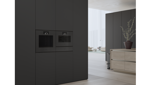 Minimalistic series combi-steam oven 60 x 45 cm door hinge: right GS240100 GS240100-11