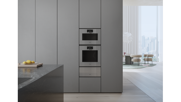 Minimalistic series combi-steam oven 60 x 45 cm door hinge: right GS240130 GS240130-4