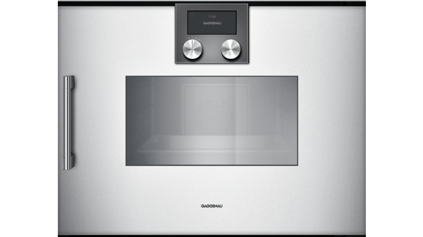 200 series Combi-steam oven 60 x 45 cm Door hinge: Right, silver BSP250130 BSP250130-1