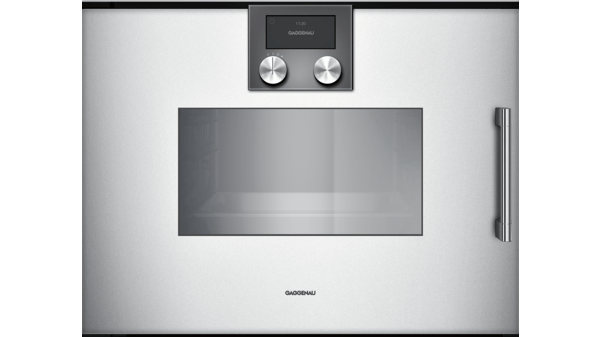 200 series Steam oven 60 x 45 cm Door hinge: Left, silver BSP221130 BSP221130-1