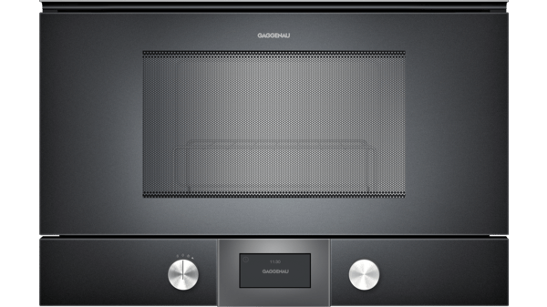 200 series Built-In Microwave Oven Door hinge: Right, Gaggenau Anthracite BMP224100 BMP224100-1