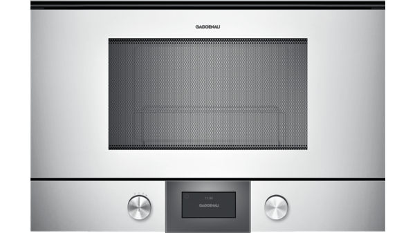 200 series Microwave oven Door hinge: Right, Gaggenau Silver BMP224130 BMP224130-1