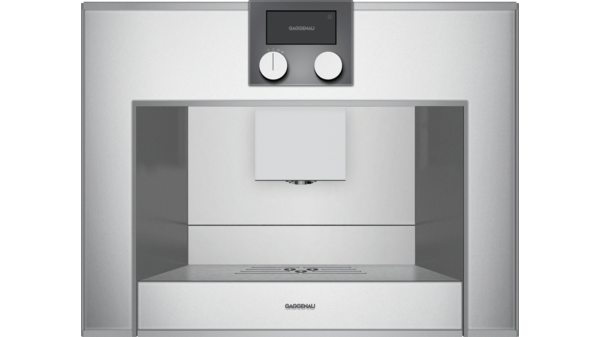 gaggenau integrated coffee machine