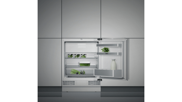 Serie 200 Unterbau-Kühlschrank mit Gefrierfach 82 x 60 cm Flachscharnier mit Softeinzug RT200202 RT200202-3