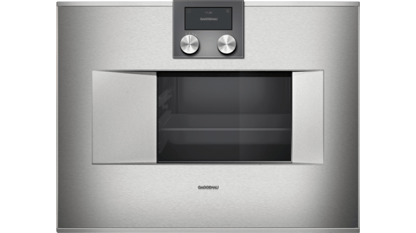 400 series Combi-steam oven 60 x 45 cm Door hinge: Right, stainless steel behind glass BS470111E BS470111E-1
