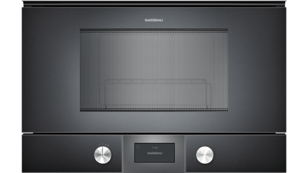 200 series Built-In Microwave Oven Door hinge: Right, Gaggenau Anthracite BMP224100 BMP224100-2
