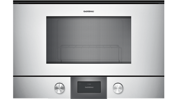 200 series Microwave oven Door hinge: Right, Gaggenau Silver BMP224130 BMP224130-2