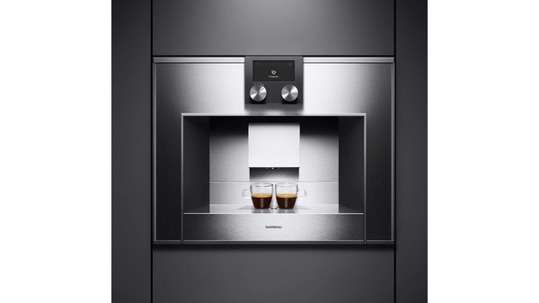 400 series Built-In Fully Automatic Coffee Machine 60 x 45 cm Stainless steel CM450110 CM450110-3