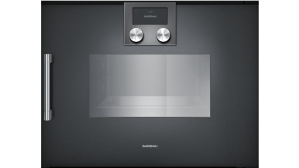 200 series Steam oven 60 x 45 cm Door hinge: Right, Gaggenau Anthracite BSP220100 BSP220100-2