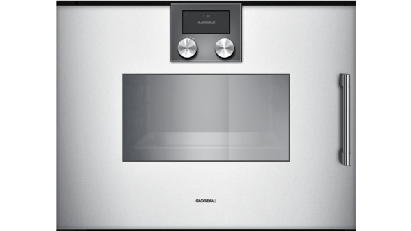 200 series Steam oven 60 x 45 cm Door hinge: Left, silver BSP221130 BSP221130-2