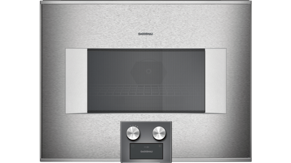 400 series Combi-microwave oven 60 x 45 cm Door hinge: Right, Stainless steel behind glass BM454110 BM454110-2