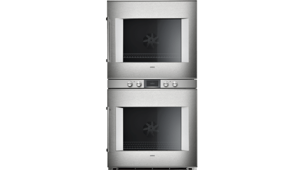 Double oven 400 series Stainless steel-backed full glass door Width 76 cm Right-hinged BX480110 BX480110-3