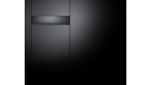 200 series Szuflada grzewcza seria 200 Gaggenau Antracyt Szerokość 60 cm, wysokość 14 cm WSP221100-2