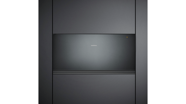 200 series Built-in warming drawer 60 x 29 cm Gaggenau Anthracite WSP222100 WSP222100-3