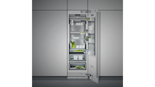 400 series Vario built-in fridge with freezer section 212.5 x 60.3 cm flat hinge RC462301 RC462301-2