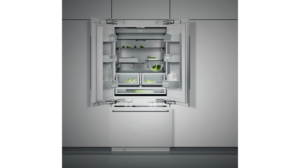 400 series Vario Built-in Fridge-Freezer with Freezer at Bottom 212.5 x 90.8 cm flat hinge RY492301 RY492301-2
