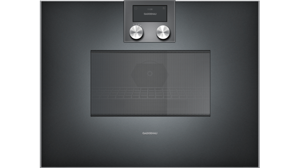 400 series Combi-microwave oven 60 x 45 cm Door hinge: Right, Gaggenau Anthracite BM450100 BM450100-1