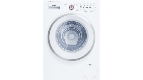 200 series washing machine, front loader 9 kg 1600 rpm WM260162 WM260162-1