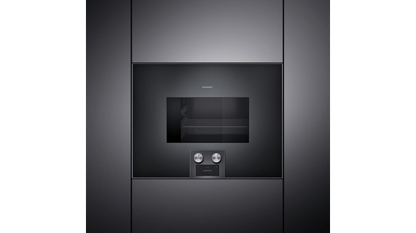 400 series Built-in compact oven with steam function 60 x 45 cm Door hinge: Right, Anthracite  BS474101 BS474101-3