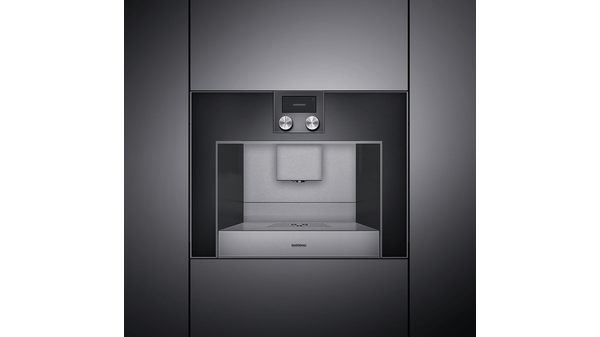 400 series Built-In Fully Automatic Coffee Machine 60 x 45 cm Anthracite CM450100 CM450100-3
