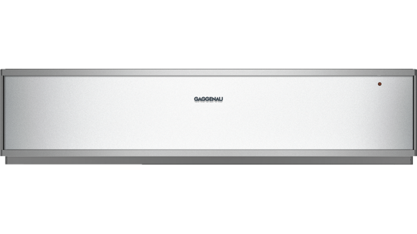 Warming drawer 400 series Aluminium-backed glass frontage Width 60 cm, Height 14 cm WS461130 WS461130-2