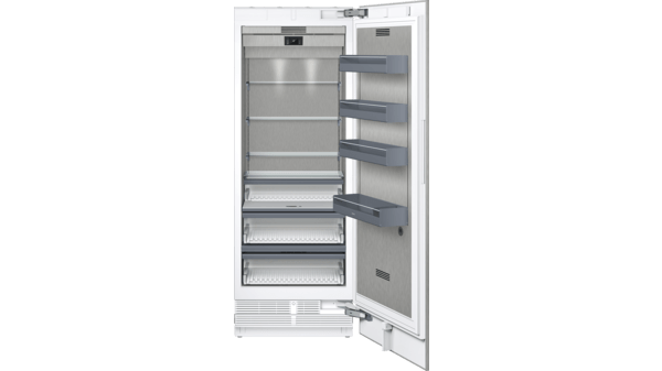 400 series Vario built-in fridge with freezer section 212.5 x 75.6 cm soft close flat hinge RC472304 RC472304-4