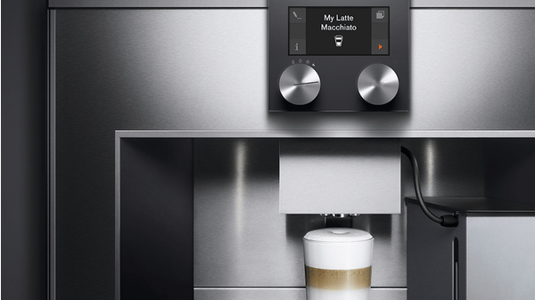 400 series Built-In Fully Automatic Coffee Machine 60 x 45 cm Stainless steel CM450110 CM450110-5