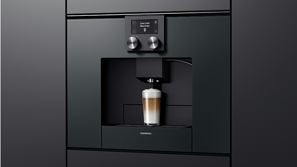 200 series Built-In Fully Automatic Coffee Machine 60 x 45 cm Anthracite CMP250100 CMP250100-6
